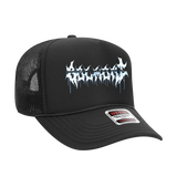 Chrome Metal Trucker Hat